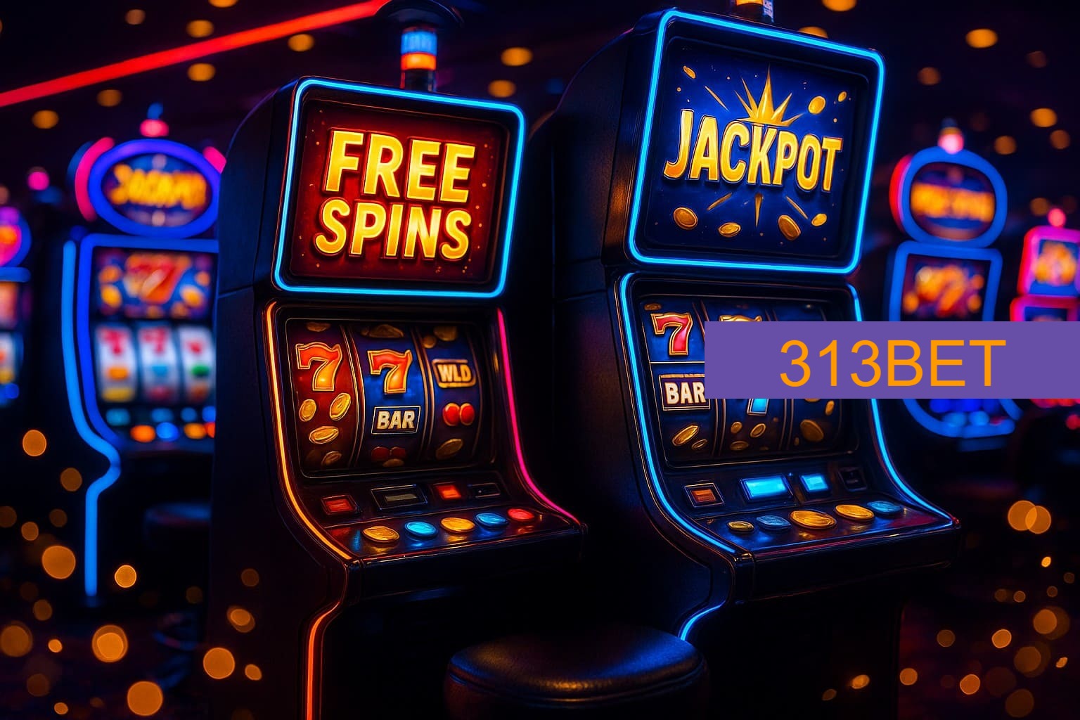 Diversos jogos de caça-níqueis